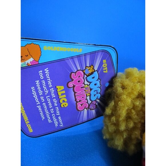 Dogs Vs Squirls & Cat vs Pickles lot of 2 Alice & Groovy Cat 5" - Picture 5 of 8